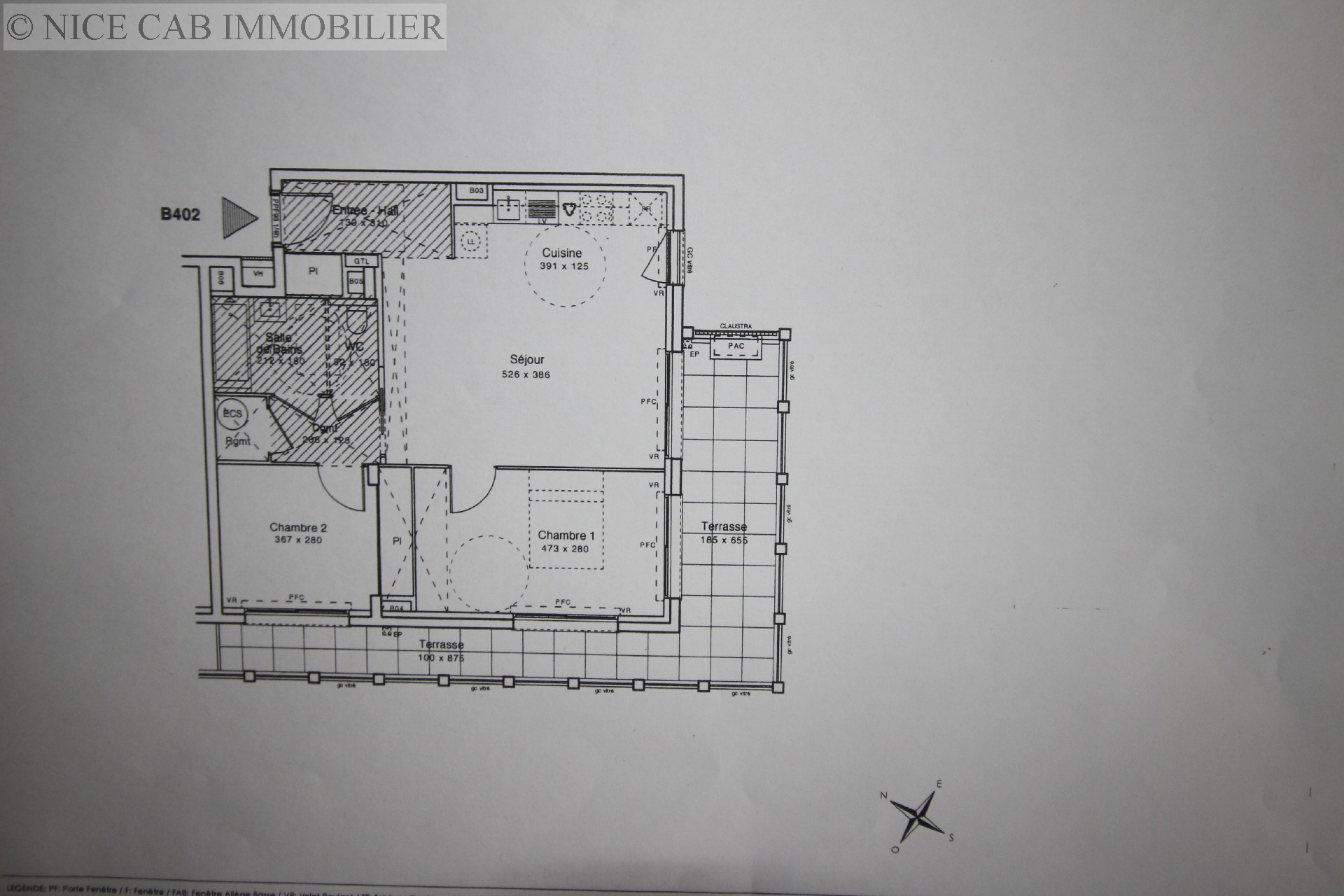 Appartement à vendre, MENTON, 63 m², 3 pièces